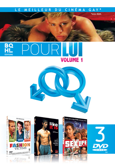 POUR LUI – VOL. 1 FASHION VICTIMS – LIKE IT IS  – SEX LIFE IN LA  COFFRET 3 DVD )