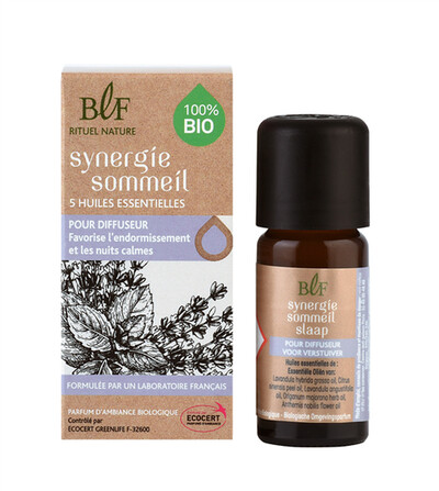Synergie de 5 Huiles essentielles Bio Sommeil 10 ml