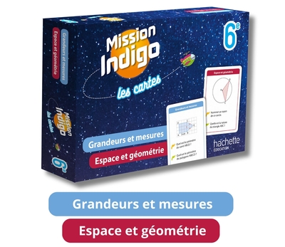 Mission Indigo Les cartes – Grandeurs et mesures / Espace et géométrie – 6e – Ed. 2024