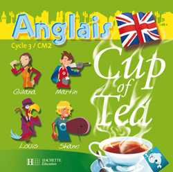 Cup of Tea Anglais CM2 – Double CD audio classe – Ed.2008