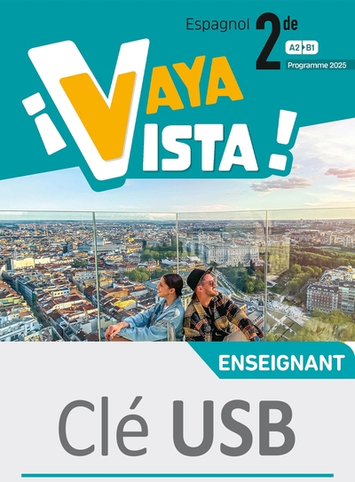 ¡Vaya Vista! 2de – Clé Usb – Ed. 2025