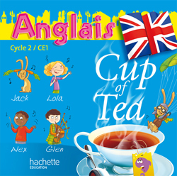 Cup of Tea Anglais CE1 – Double CD audio classe – Ed.2010