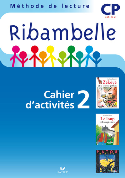 Ribambelle CP série bleue éd. 2008 – Cahier d’activités 2 + livret 2