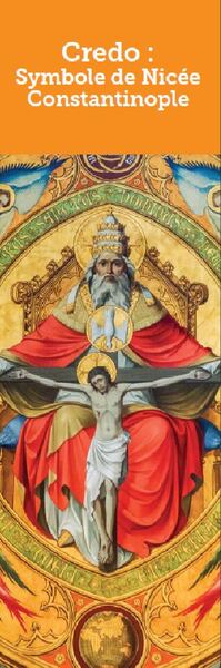 Lot de 10 – Signet Credo : Symbole de Nicée Constantinople