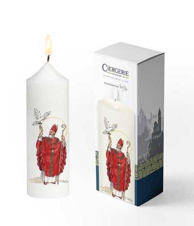 Cierge blanc – Saint Rémi