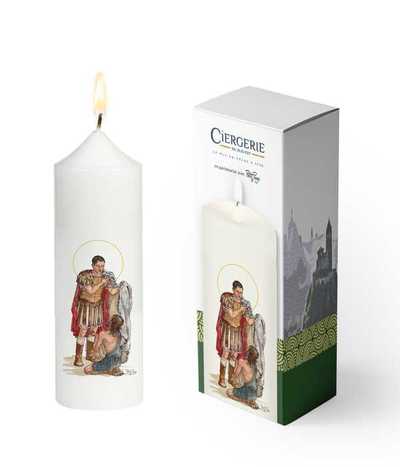 Cierge blanc – Saint Martin