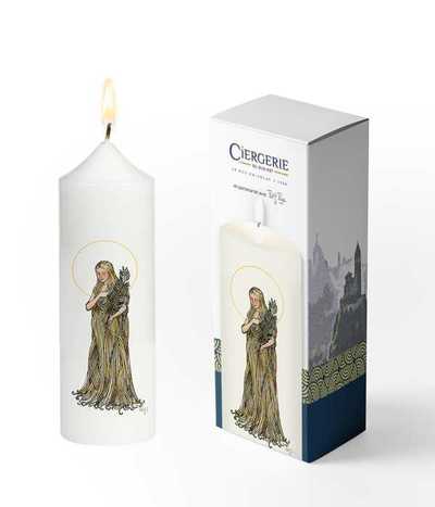Cierge blanc – Sainte Agnès