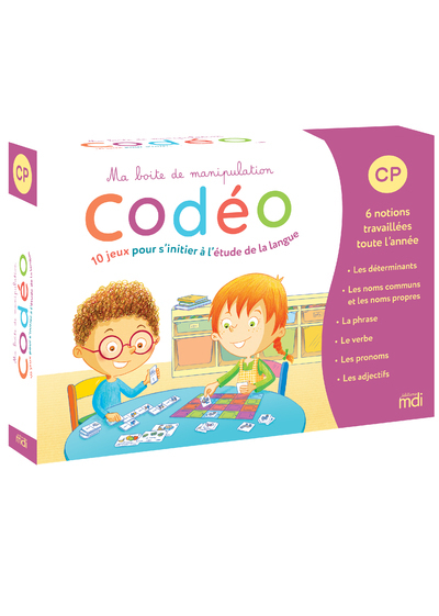 Codeo – Etude de la langue CP – Boite de manipulation