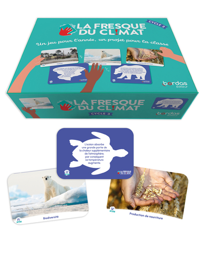 La Fresque du Climat Cycle 3 – 2024 – boîte de jeu – Classe