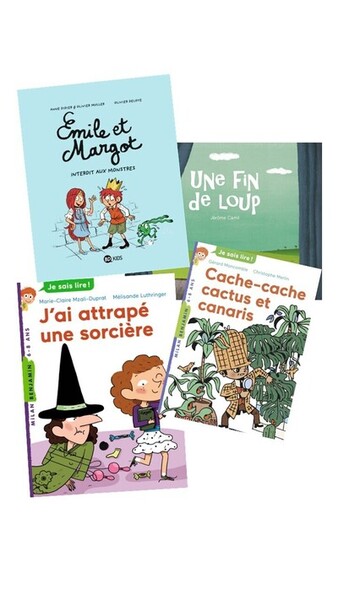 MHF lecture compréhension CE1 – les 4 ouvrages – PCF
