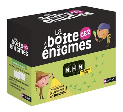 MHM – CE2 – la boite à énigmes – Programme 2025