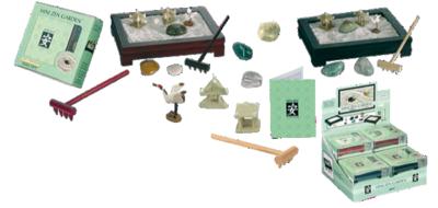 Kit mini Jardin Zen – Présentoir lot de 12