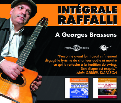 RODOLPHE RAFFALLI INTEGRALE A GEORGES BRASSENS DOUBLE CD AUDIO EDITION SPECIALE