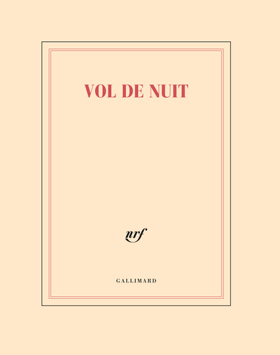 Cahier “Vol de nuit” (papeterie)