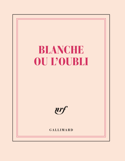 Carnet carré “Blanche ou L’oubli” (papeterie)