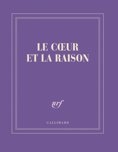 Carnet carré “Le Coeur et la Raison” (papeterie)