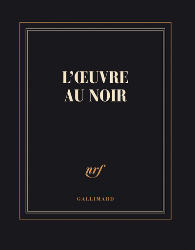 Carnet carré “L’Œuvre au Noir” (papeterie)