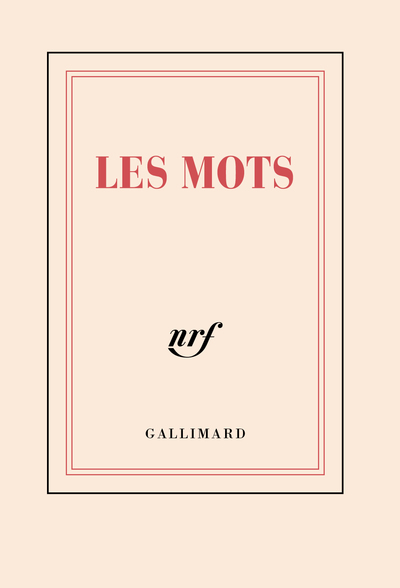 Carnet poche “Les mots” (papeterie)