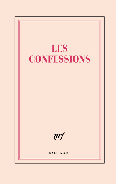Grand carnet “Les confessions” (papeterie)