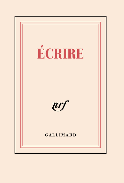 Carnet poche “Écrire” (papeterie)
