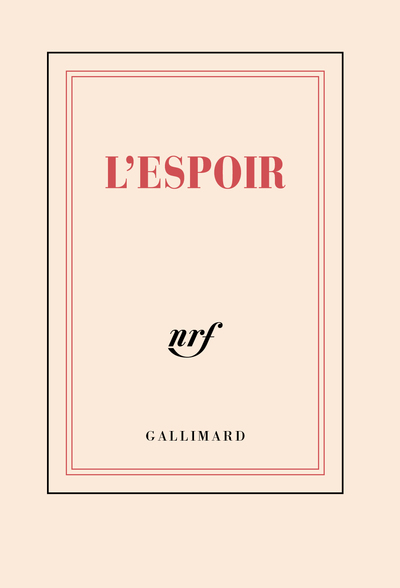 Carnet poche “L’Espoir” (papeterie)