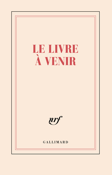 Carnet “Le livre à venir” (papeterie)