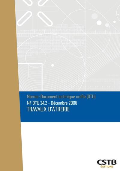 NF DTU 24.2 Travaux d’âtrerie