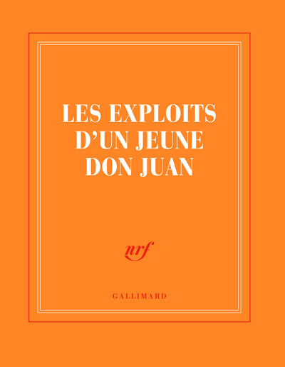 Carnet carré “Les Exploits d’un jeune don Juan” (papeterie)