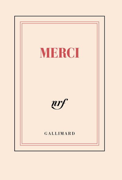 Carnet poche “Merci” (papeterie)