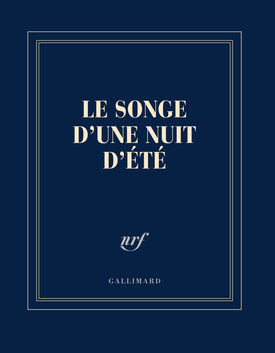 Carnet carré “Le Songe d’une nuit d’été” (papeterie)