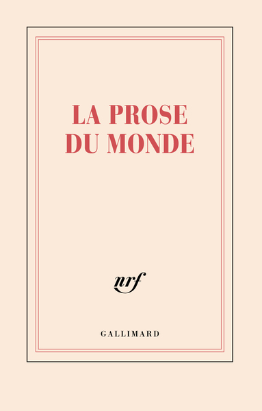 Carnet “La prose du monde” (papeterie)