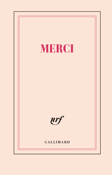 Carnet “Merci” (papeterie)