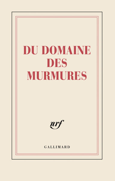 Carnet “Du domaine des Murmures” (papeterie)