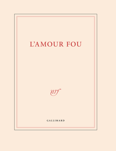 Grand carnet de dessin “L’amour fou” (papeterie)