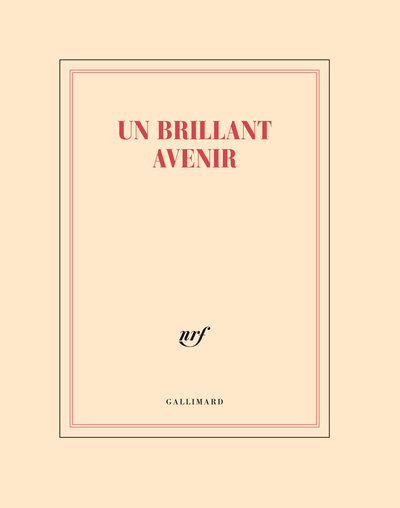 Cahier “Un brillant avenir” (papeterie)