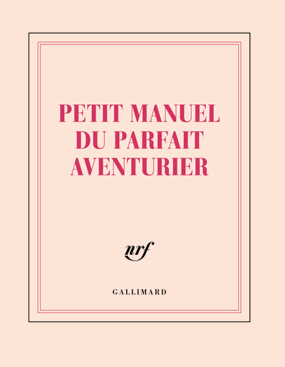 Carnet carré “Petit manuel du parfait aventurier” (papeterie)