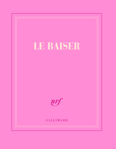 Carnet carré “Le baiser” (papeterie)