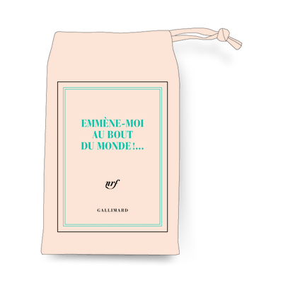 Pochette de carnets poche “Emmène-moi au bout du monde !…” (papeterie)