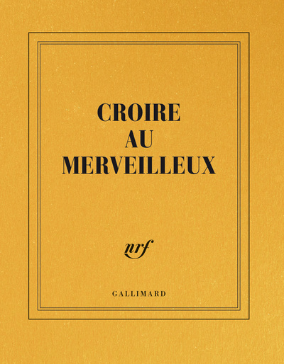 Carnet carré “Croire au merveilleux” (papeterie)