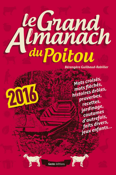 GRAND ALMANACH DU POITOU 2016