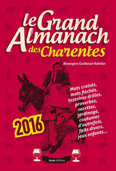 GRAND ALMANACH DES CHARENTES 2016