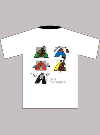 Children’s T-shirt “Classics” (M), white
