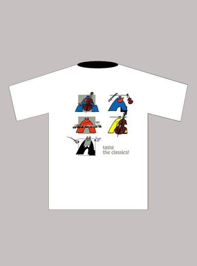 T-Shirt “Classics” (M), white