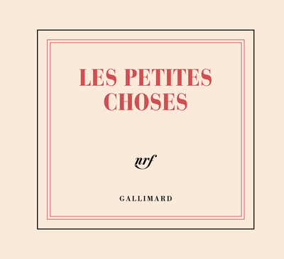 Mini-Bloc feuille détachable “Les petites choses” (papeterie)