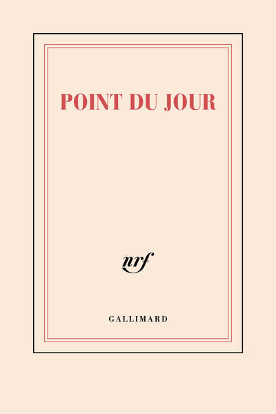 Bloc reporter “Point du jour” (papeterie)