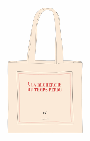 Sac tissu “À la recherche du temps perdu” (papeterie)
