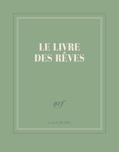 Carnet couleur “Le livre des rêves” (papeterie)