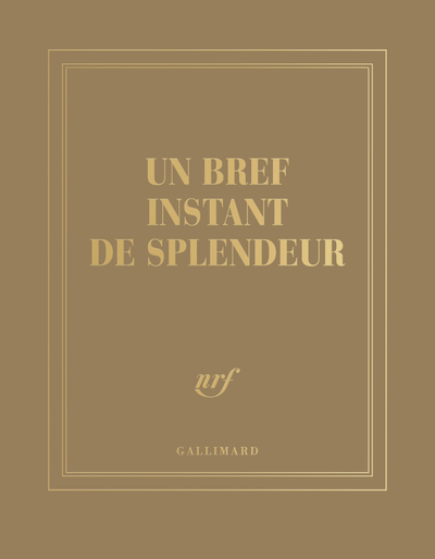 Carnet carré “Un bref instant de splendeur” (papeterie)