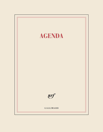 Agenda littéraire grand format 2026 (papeterie)