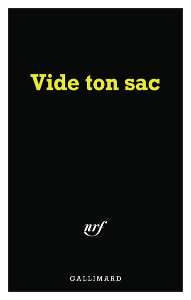 Carnet Série noire “Vide ton sac” (papeterie)